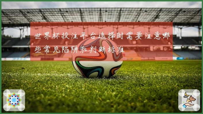 世界杯投注平台选择时需要注意哪些常见陷阱和判断标准